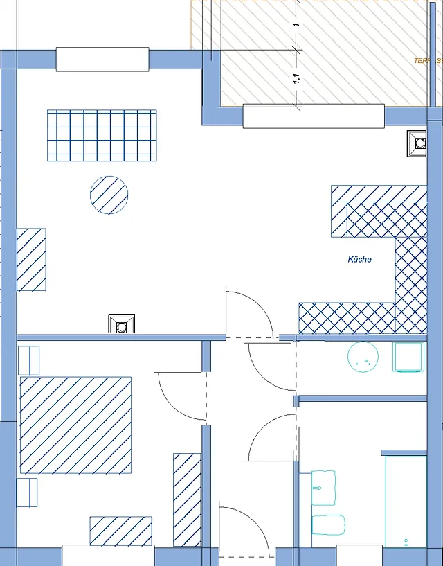 Grundriss - INSELRESORT Westfehmarn aus Petersdorf / Fehmarn